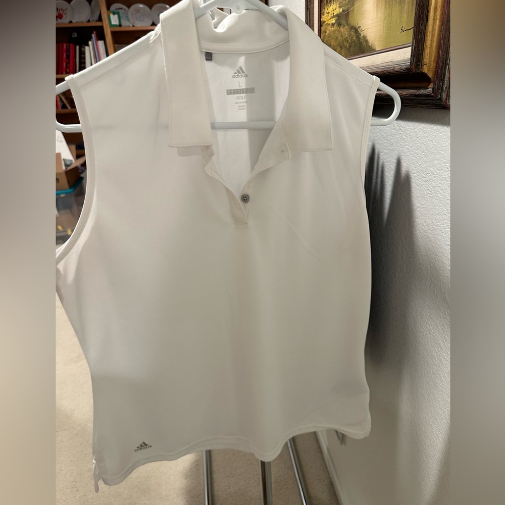 Adidas Sleeveless Golf Polo